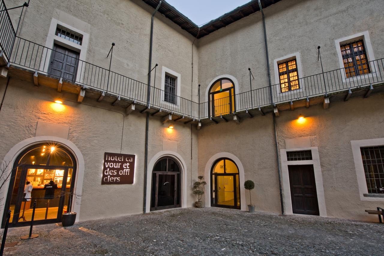 Hotel Cavour Et Des Officiers Bard Kültér fotó